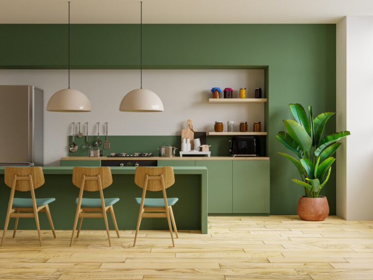 Kitchen Green - Haven Renovations